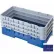 Cambro HBR712186 - Camrack  Support de base  Hauteur d'empilage intérieure : 7-1/2" Bleu marine - Lot de 3