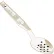 Cambro SPOP11CW148 - Cuillère perforée Camwear de 11 pouces, blanche - Lot de 12