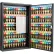 Barska CB12964 : coffret à clés réglable pouvant contenir 100 clés, 3" de largeur x 14,74" de longueur x 21,75" de hauteur, noir, en aluminium
