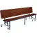 Banc convertible mobile NPS®, aggloméré, 72" de long x 29" de large, noyer