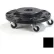 Chariot pour conteneur à déchets rond Carlisle Bronco, 20, 32, 44 et 55 gallons, noir - 3691103 - Quantité par paquet : 2