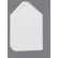 Carlisle 4036200 - Lame de rechange Sparta® en nylon, grande taille, 9" x 6-1/2" - Lot de 6