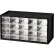 Shuter Parts Drawer Cabinet, 20 Drawers, Bench Style, 14-3/4"W x 6"D x 7-3/8"H