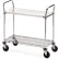 Metro® Super Erecta Brite Wire Utility Cart w/2 Shelves, 800 lb. Capacity, 36"Lx18"Wx39-1/2"H