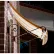 Awntech Charleston : auvent pour fenêtre ou entrée, 6-3/8' de largeur x 1-1/2' de hauteur x 3' de profondeur, couleur lin/blanc
