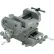 Étau croisé Palmgren 9630303, 3"