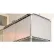 Kit d'enceinte Chadko™, porte coulissante, 48" de largeur x 14" de profondeur x 18" de hauteur, blanc