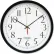 Horloge atomique Chicago Lighthouse, 16,5 pouces, noire