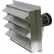 Ventilateur Canarm® série AX de 18 pouces à montage sur volet, 1/3 HP, 1 700 tr/min, 115/230 V