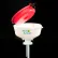 ECO Funnel® 8" - Entonnoir ECO avec adaptateur pour bouchon de 70 mm, couvercle rouge