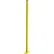 Poteau d'angle pour barrière de protection de machine Global Industrial™, jaune
