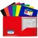 C-Line Products - Chemises à deux poches en polypropylène épais, couleurs assorties - Lot de 36 chemises