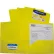C-Line Products - Chemises à deux poches en polypropylène épais, jaunes, lot de 25