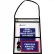 C-Line Products : porte-bons d'achat à deux poches avec lanière de suspension, cousu, transparent, 9 x 12, 15/boîte