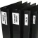 Étiquettes autocollantes pour classeurs C-Line Products, classeurs de 2 à 3 pouces, 2 5/16" x 3 5/8", 12 par paquet (lot de 5 paquets)