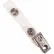 Adaptateur pour porte-badges C-Line Products, avec pince « bulldog », 25 porte-badges par lot, 5 lots par ensemble