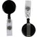 Enrouleurs de cartes d'identification rétractables C-Line Products, clip ceinture avec lanière à pression, noir, boîte de 25