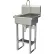 Lavabo sur pied Sani-Lav® avec robinet à genouillère unique, 2,0 GPM