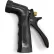 Buse de pulvérisation Sani-Lav® à faible débit, de petite taille, avec entrée GHT de 3/4" et embout fileté GHT, noire