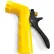 Buse de pulvérisation compacte à faible débit Sani-Lav® avec entrée GHT 3/4" et embout fileté GHT, jaune