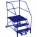 Canway Equipment Mfg Inc. – Plateforme de travail roulante à 3 marches, inclinaison de 50°, marche de 36" de large, dernière marche de 38" de profondeur