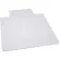 ES Robbins® Chair Mat for Carpet - 45"W x 53"L, 0.20" Thick - Beveled Edge