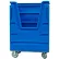 chariot de transport de linge « Heavy Duty » de Diversified Plastics™, capacité de 48 pieds cubes, noir