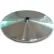 Pied de table mince Daylight™ en acier inoxydable brossé