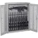 Armoire à armes Argos AWC45H12R-2 - Peut contenir 12 fusils et 3 fusils à position horizontale - 42 x 15 x 45 - Modèle « Stealth »