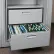 Rotary File Cabinet Components, Letter File/Storage Drawer, Light Gray