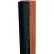 Butée de quai « Dock Edge » 6', PVC noir, par carton - 1020-B-F