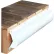 Butée de quai « Dock Edge », 6', PVC blanc, par carton - 1020-F