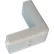 Dock Edge DocKorner™ : pièce d'angle pour système de pare-chocs modulaire grand format 9", 1 pièce par carton - 1151-F