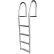 Échelle de quai Dock Edge à 4 marches, fixe, modèle ECO sans soudure, en aluminium - 2074-F