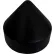 Chapeau de pieu pour quai, tête conique de 10", PVC noir, lot de 8 - 91-802-F