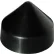 Chapeau de pieu pour quai, tête conique de 8", PVC noir - 91-882-F