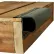 Profilé « P » simple Dock Edge, 32 pieds (longueurs de 4 x 8 pieds), noir - DE1001BF