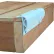 Profilé « P » incliné robuste Dock Edge, 24 pieds (longueurs de 3 x 8 pieds), blanc - DE1210F