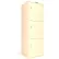 Global Industrial™ 3-Tier 3 Door Heavy Duty Locker, 24"W x 24"D x 74"H, Putty, All-Welded
