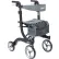 Déambulateur à roulettes Drive Medical RTL10266BK-T Nitro Euro Style, hauteur standard, noir