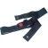 Ceinture de sécurité pour fauteuil roulant bariatrique, fermeture à boucle automatique, noire, pour un tour de taille allant jusqu'à 60", 1 pièce