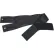 Ceinture de sécurité pour fauteuil roulant bariatrique, fermeture à velcro, noire, pour un tour de taille allant jusqu'à 60", 1 pièce
