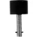 Don Jo 1462-BK Detention Stop, 4-1/2", 1-1/2"x2"Base, Black - Pkg Qty 20