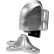 Don Jo 1522-626 Door Holder, 1-1/8"- 1-9/16"Clearance, Brushed Chrome