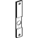 Don Jo CV 86-PC Conversion Plates, 8"x1-1/4"xCut Out to 161, Prime Coat - Pkg Qty 10