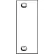 Don Jo FF 45-DU Filler Plate, 4-1/2"x1-5/8", Dura Coated - Pkg Qty 10