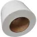 Ruban thermorétractable Dr. Shrink, 4" de largeur x 180' de longueur, 9 mil, bord dentelé blanc - Lot de 12