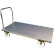 chariot à plate-forme en acier inoxydable DC Tech chariot poignée TK101011