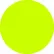 1" Dia. Round Paper Labels, Fluorescent Chartreuse, Roll of 500