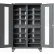 Global Industrial™ Mobile Charging Station Cabinet, 48-1/16"W x 23-7/8"D x 77-11/16"H, Gray